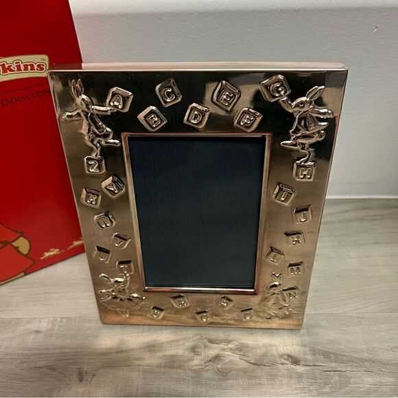 Reed and Barton musical frame holds 3x5” photo silver plated - Picture 7 of 14